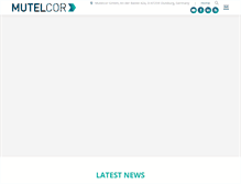 Tablet Screenshot of mutelcor.com